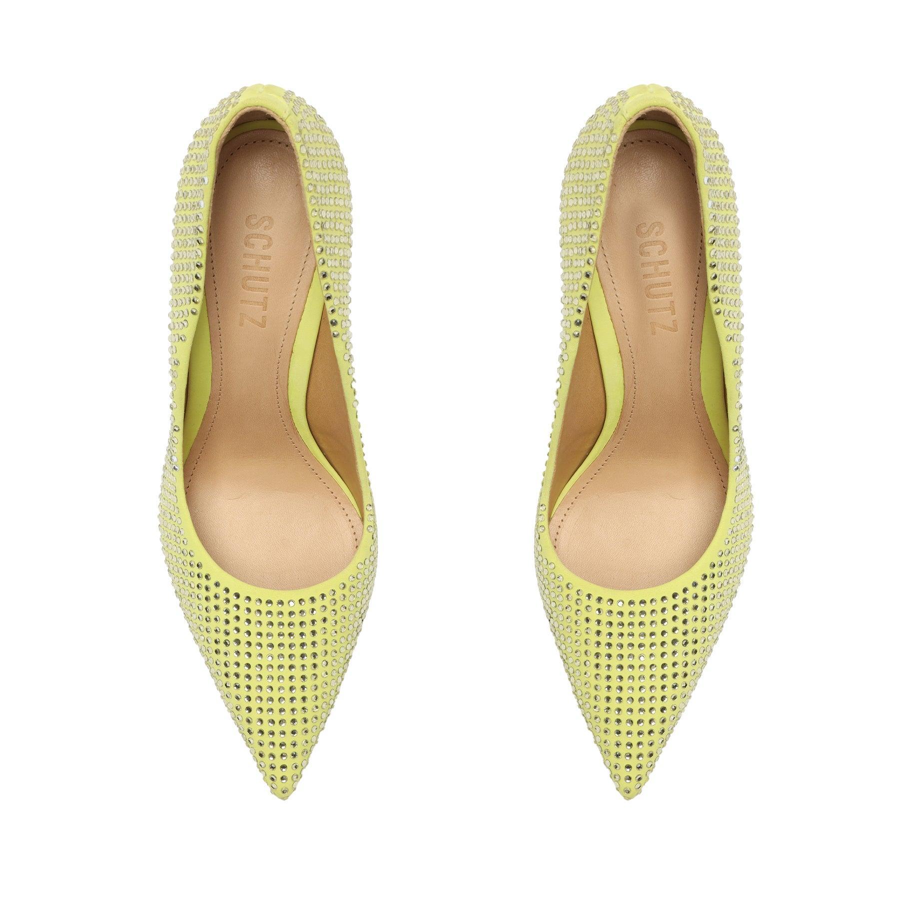 Lou Crystal Nubuck Pump Product Image