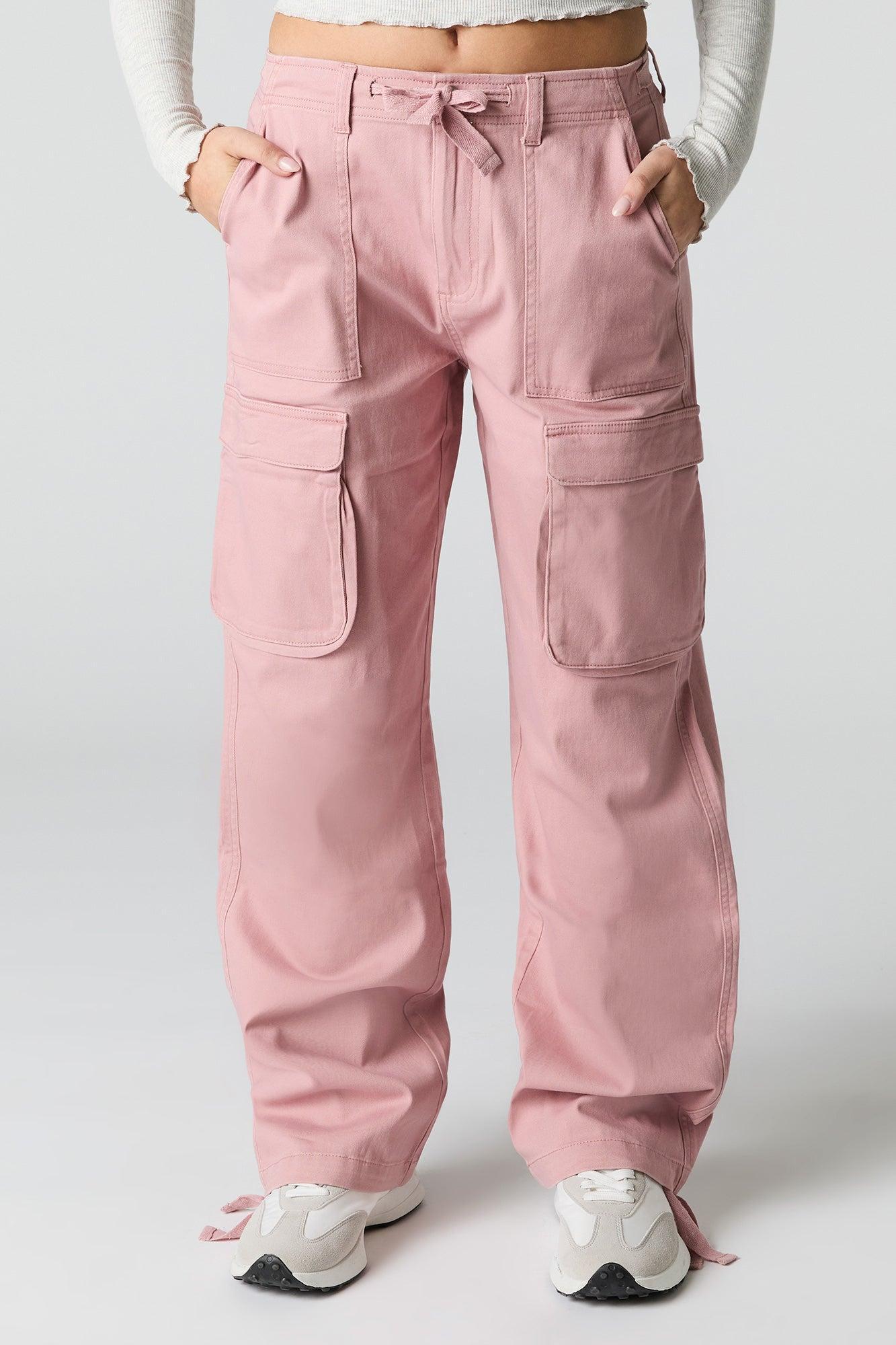 Drawstring Waist Cargo Pant Female Product Image