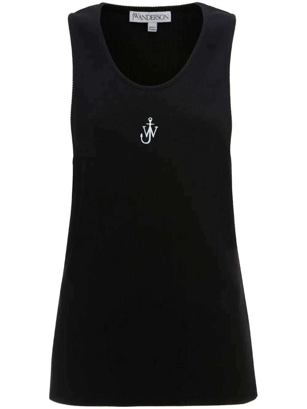 JW ANDERSON Anchor Tops In Black Product Image