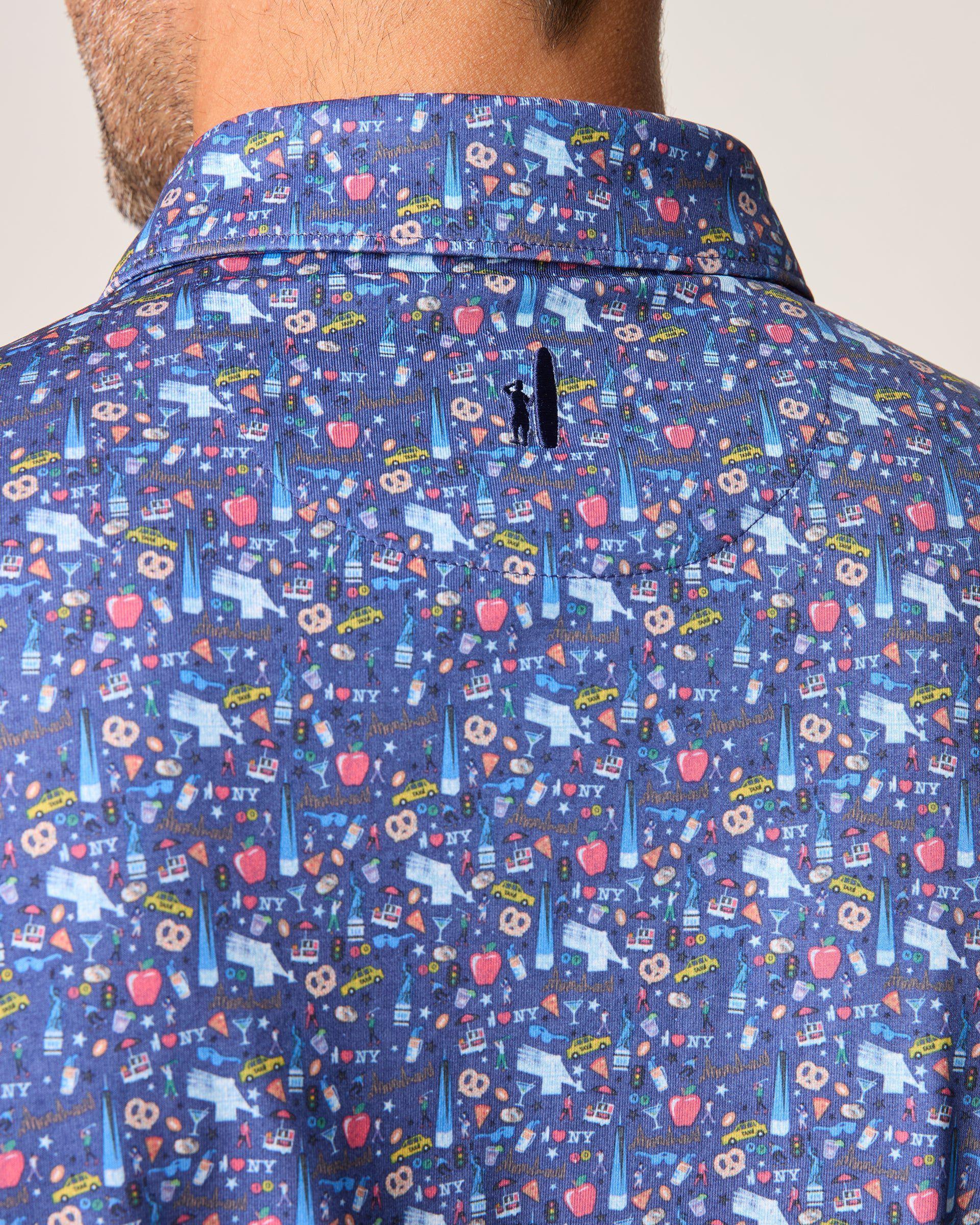 Performance Jersey Polo - Destination Print Male Product Image