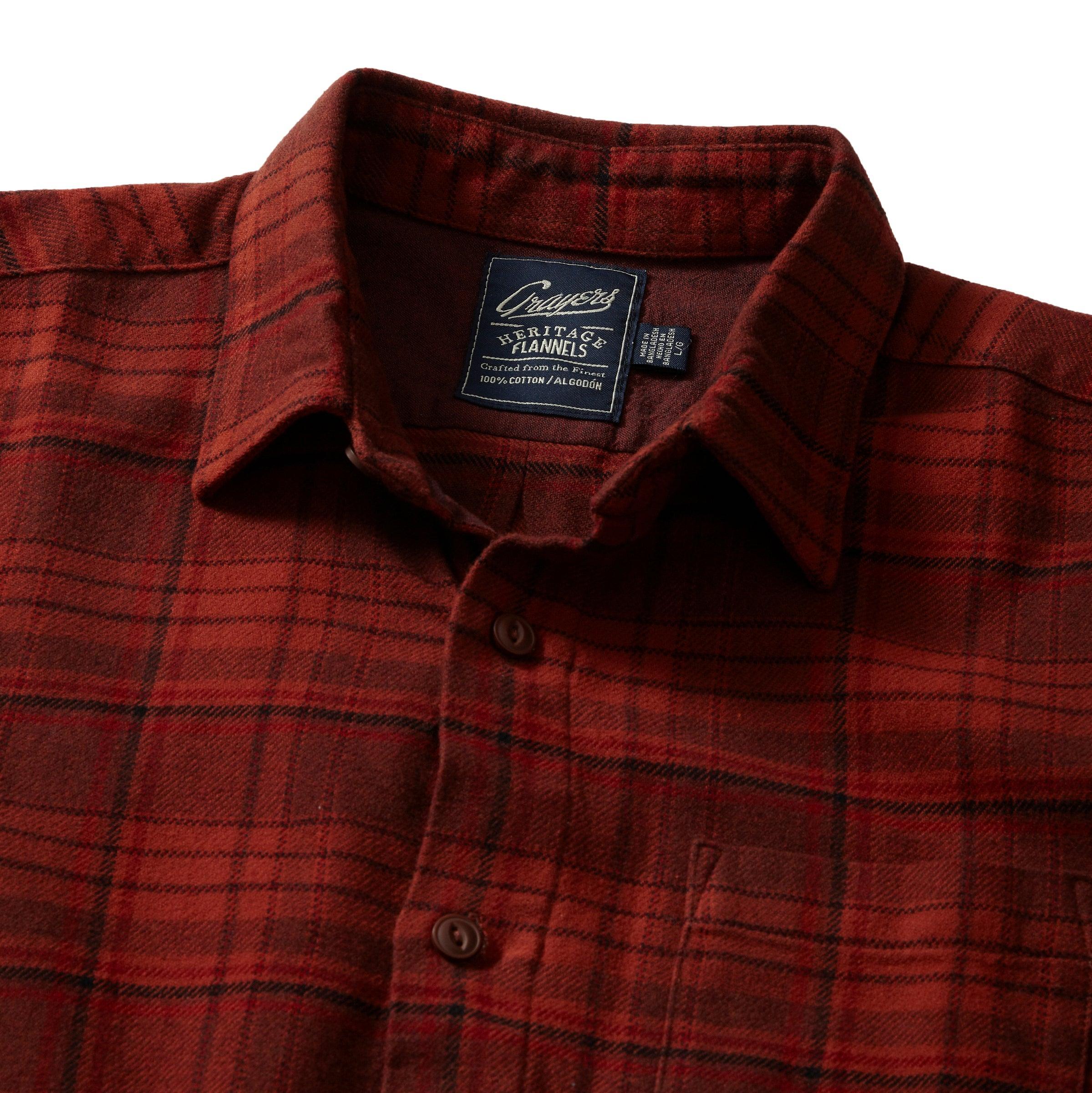 Russet Heritage Flannel - Russet Red (Final Sale) Product Image