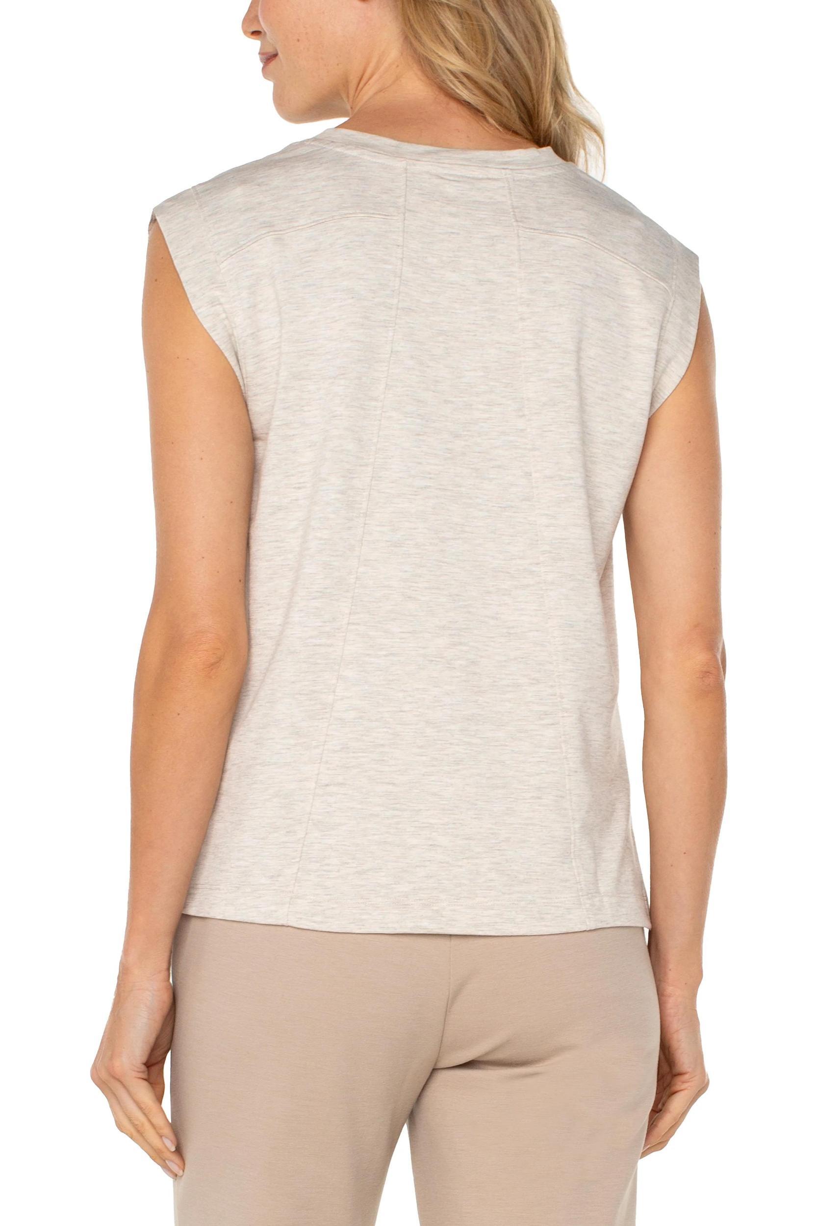 Crew Neck Knit Top Product Image