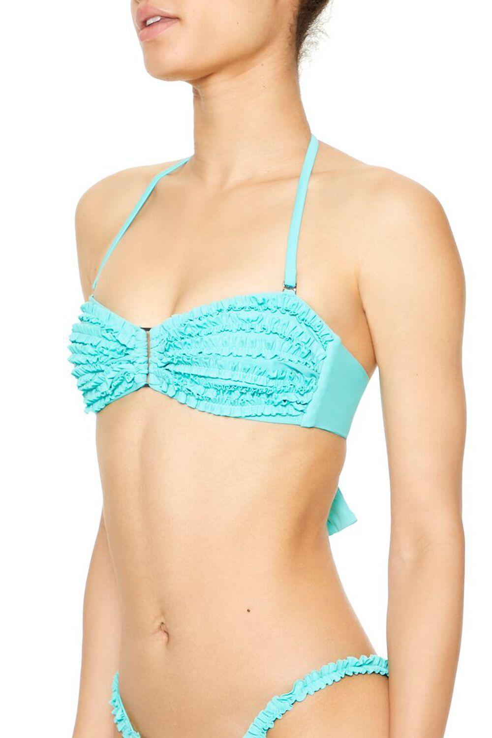 Ruffle Halter Bikini Top | Forever 21 Product Image