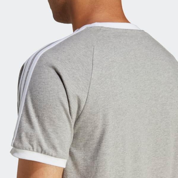 adidas Adicolor Classics 3-Stripes Tee Green S Mens Product Image