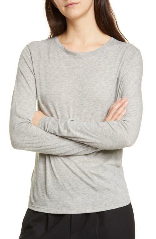 Essential Long-Sleeve Crewneck Tee Product Image
