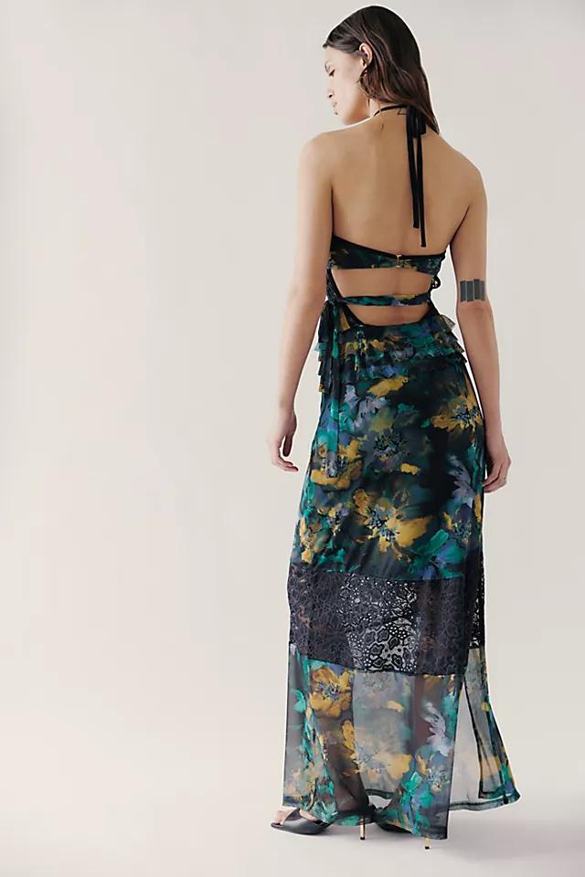Nightcap Hibiscus Lace Maxi Dress Product Image