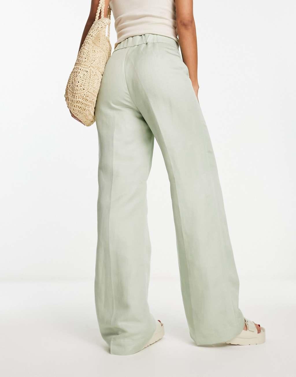 & Other Stories linen blend tailored pants Product Image