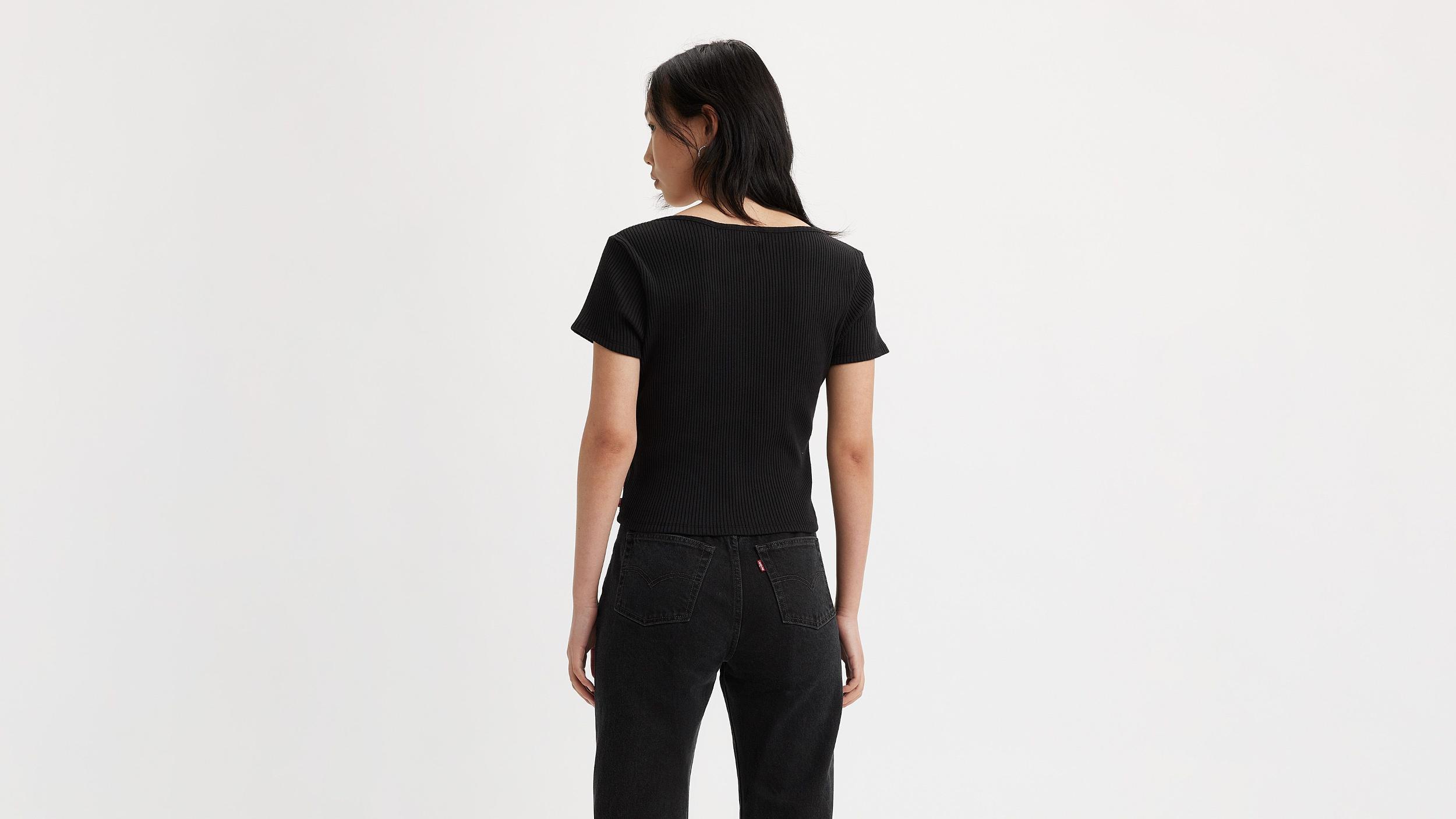 Britt Snap-Front Top Product Image