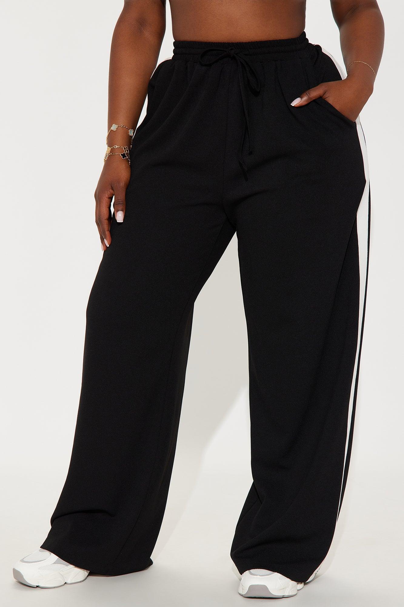 Point Of View Track Trouser Pant - Black Product Image