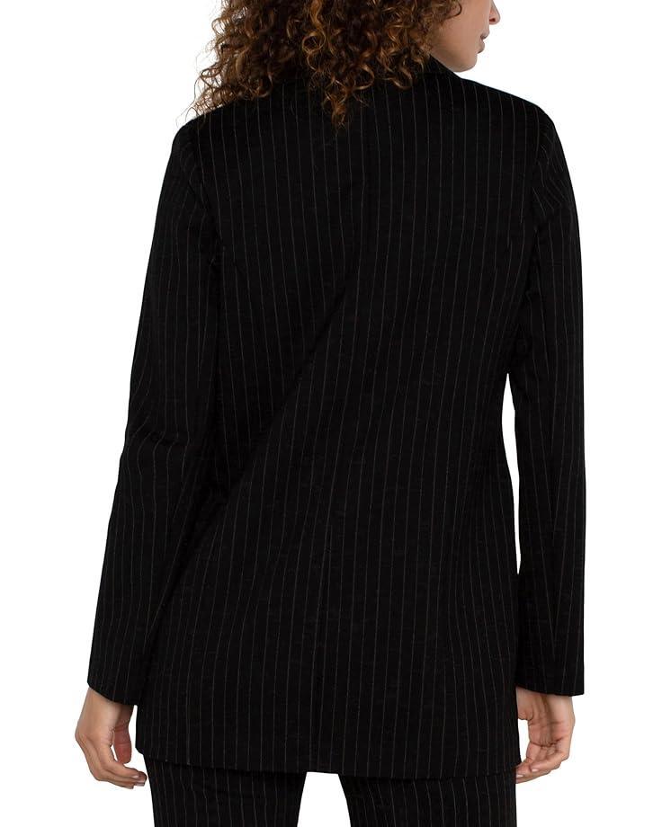 Fitted Knit Blazer Product Image