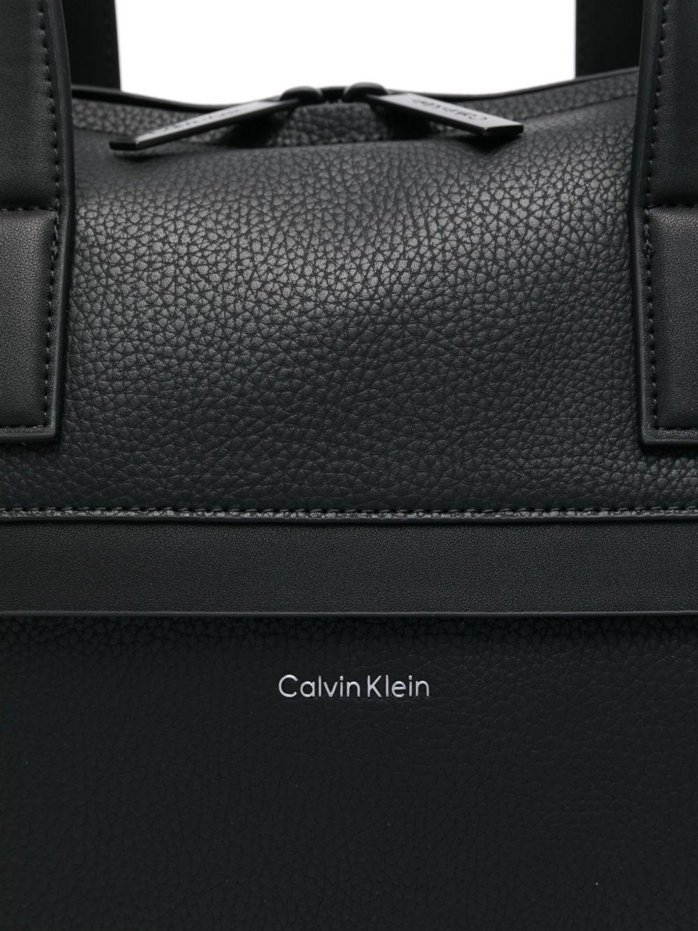 logo lettering briefcase Product Image