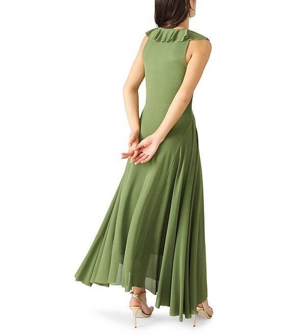 Steve Madden Kora Ruffle Scoop Neck Maxi Dress Product Image