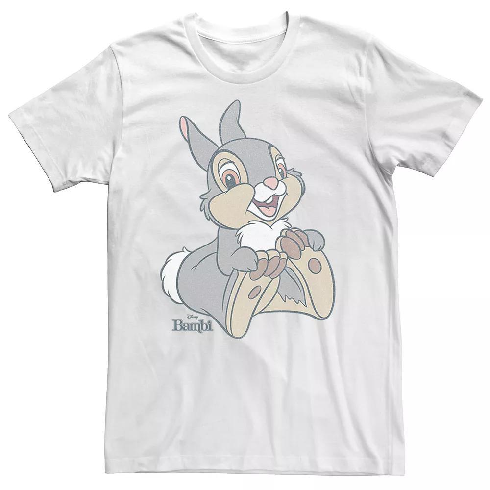 Disney's Bambi Thumper Big & Tall Big Portrait Tee, Men's, Size: 4XLT, White Product Image