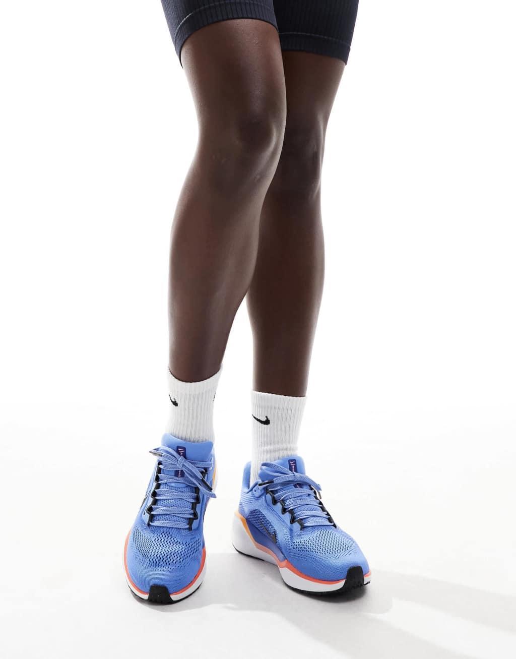 Nike Running Air Zoom Pegasus 41 sneakers in blue Product Image