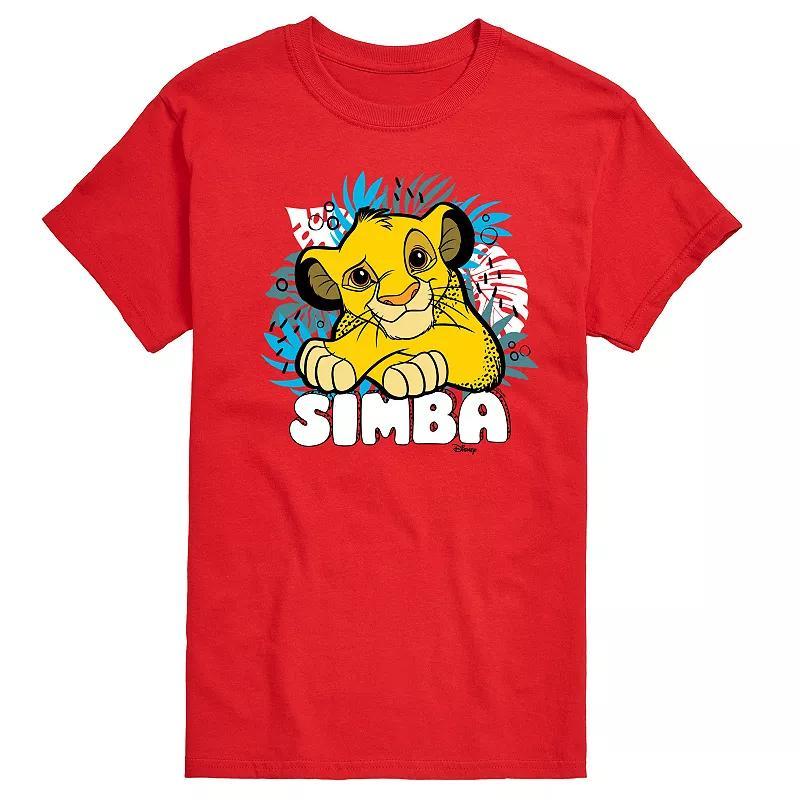 Disneys The Lion King Simba Mens Graphic Tee Product Image