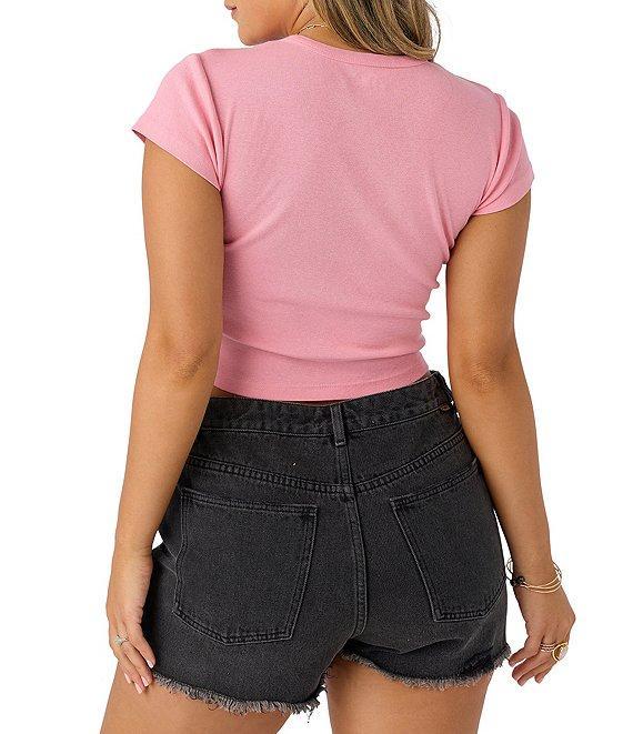 O'Neill Sun Rays Short Sleeve Cropped T-Shirt Product Image