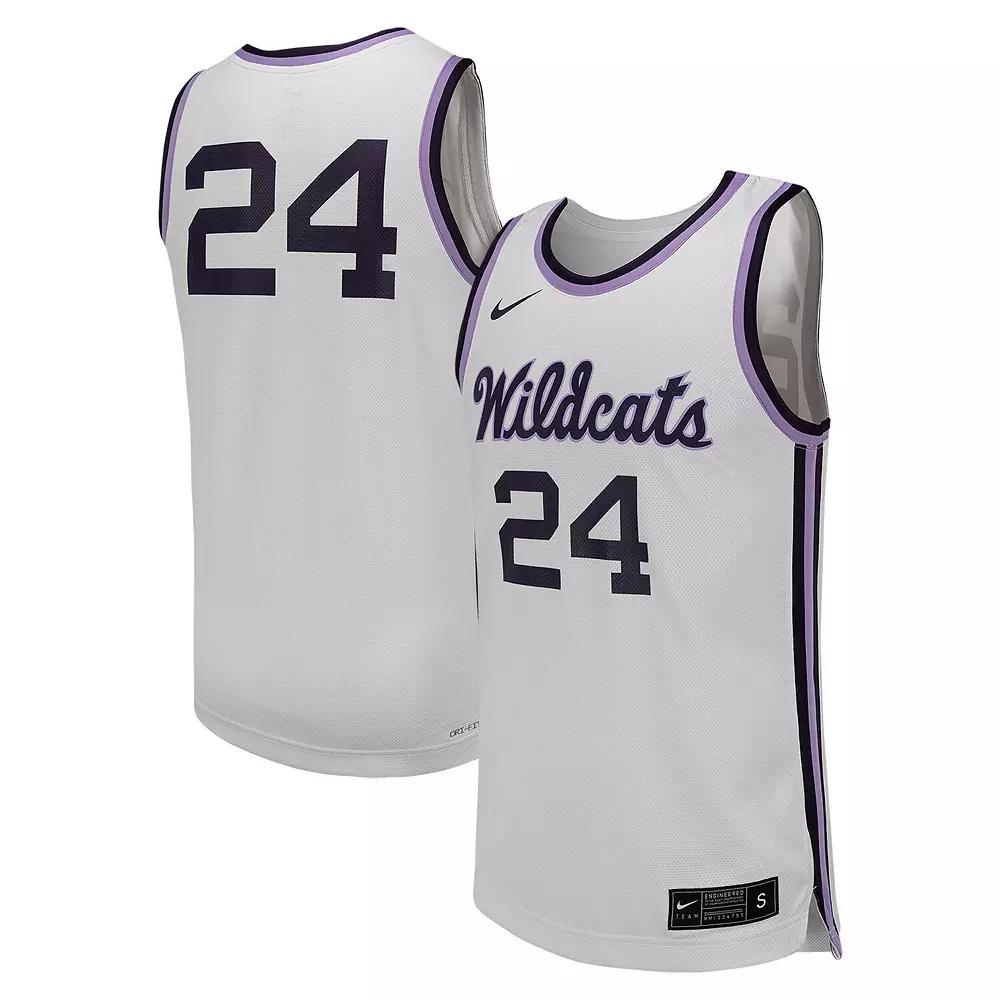 Mens Nike #24 Kansas State Wildcats Replica Basketball Jersey Product Image