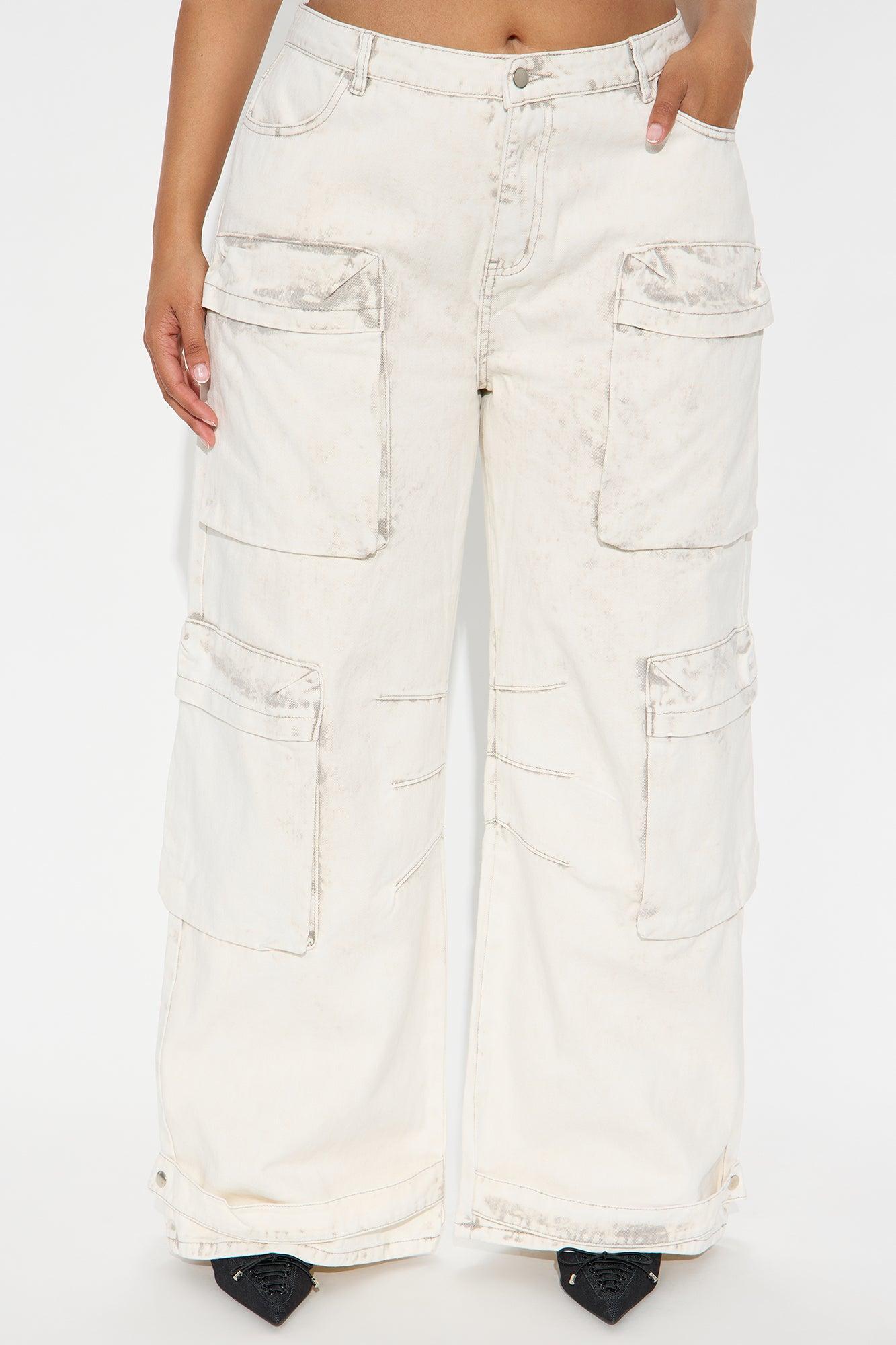 Later Tonight Cargo Pant - Grey Product Image