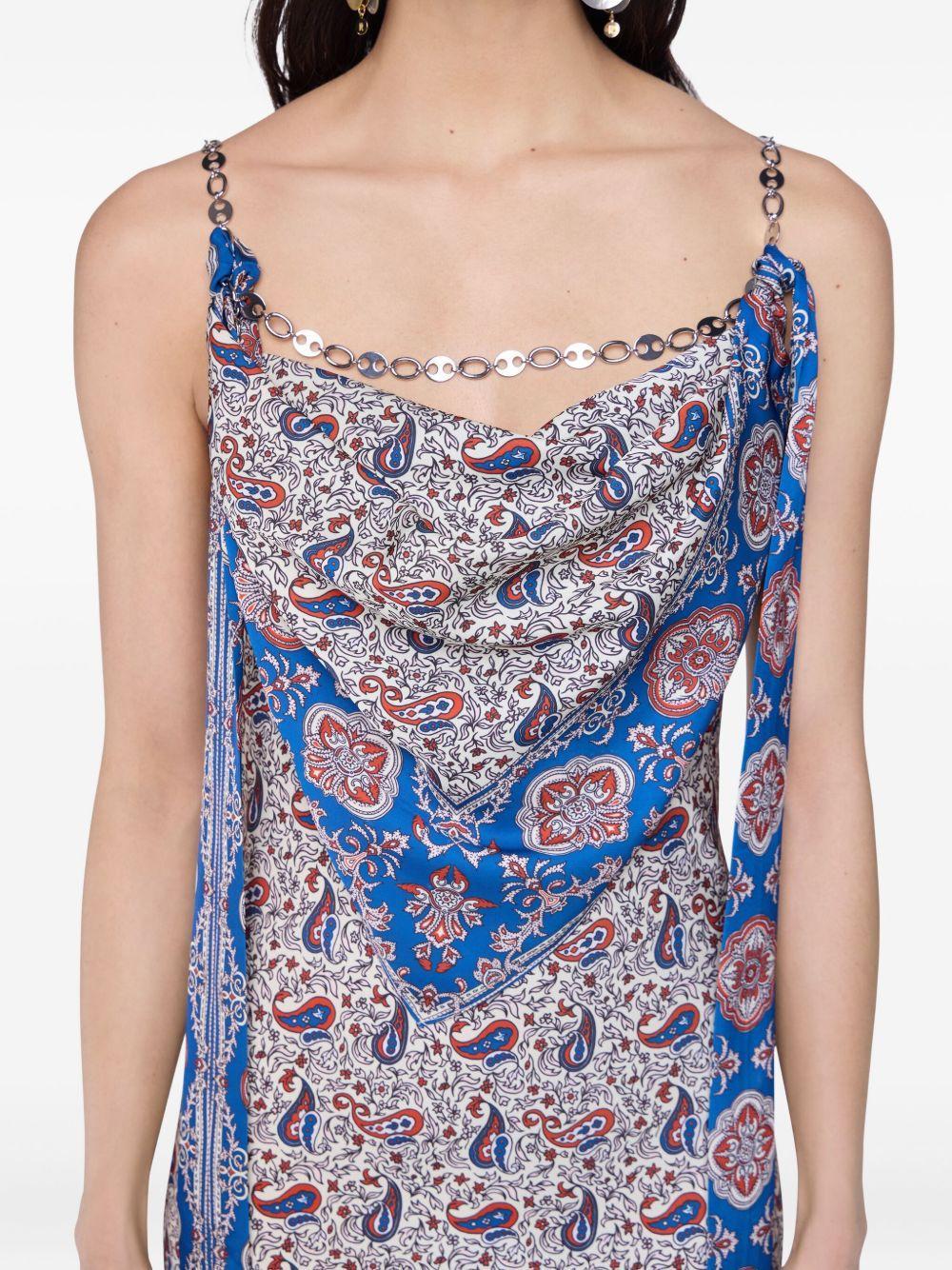paisley-print maxi dress Product Image