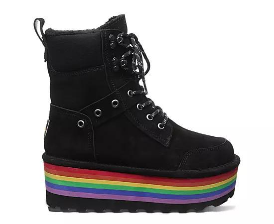 Bearpaw Retro Alicia Women's Suede Winter Boots, Size: 7, Black Product Image