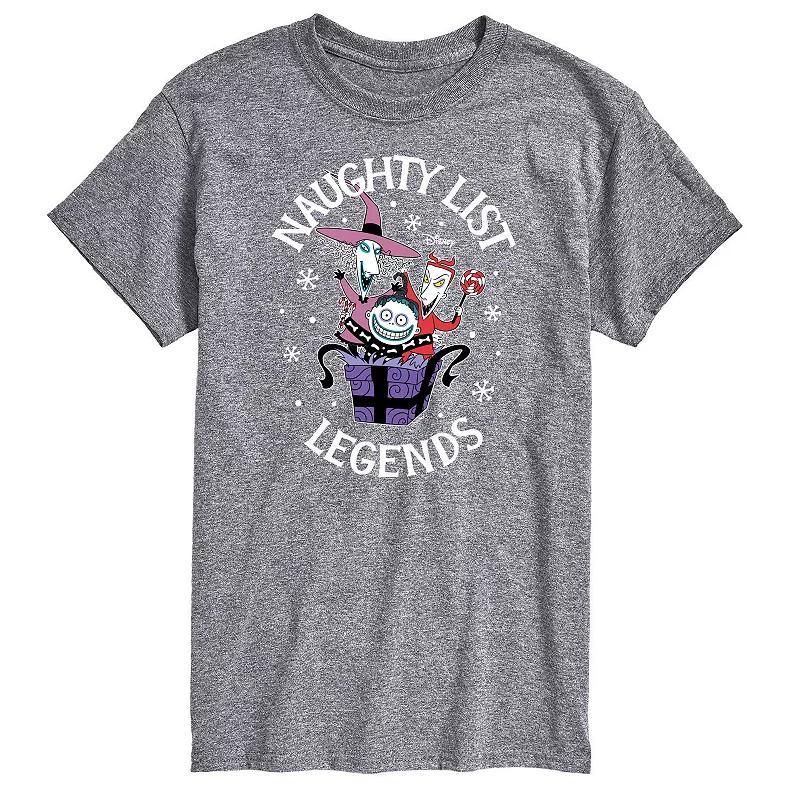 Disneys The Nightmare Before Christmas Mens Naughty List Legends Graphic Tee Product Image