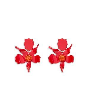Womens Lily Acetate & Glass Crystal Drop Earrings Product Image