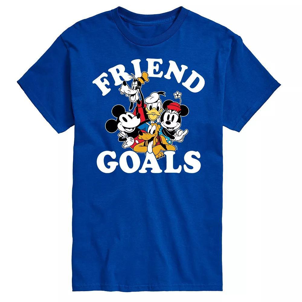 Disneys Mickey Mouse & Friends Big & Tall Friend Goals Graphic Tee, Mens Product Image