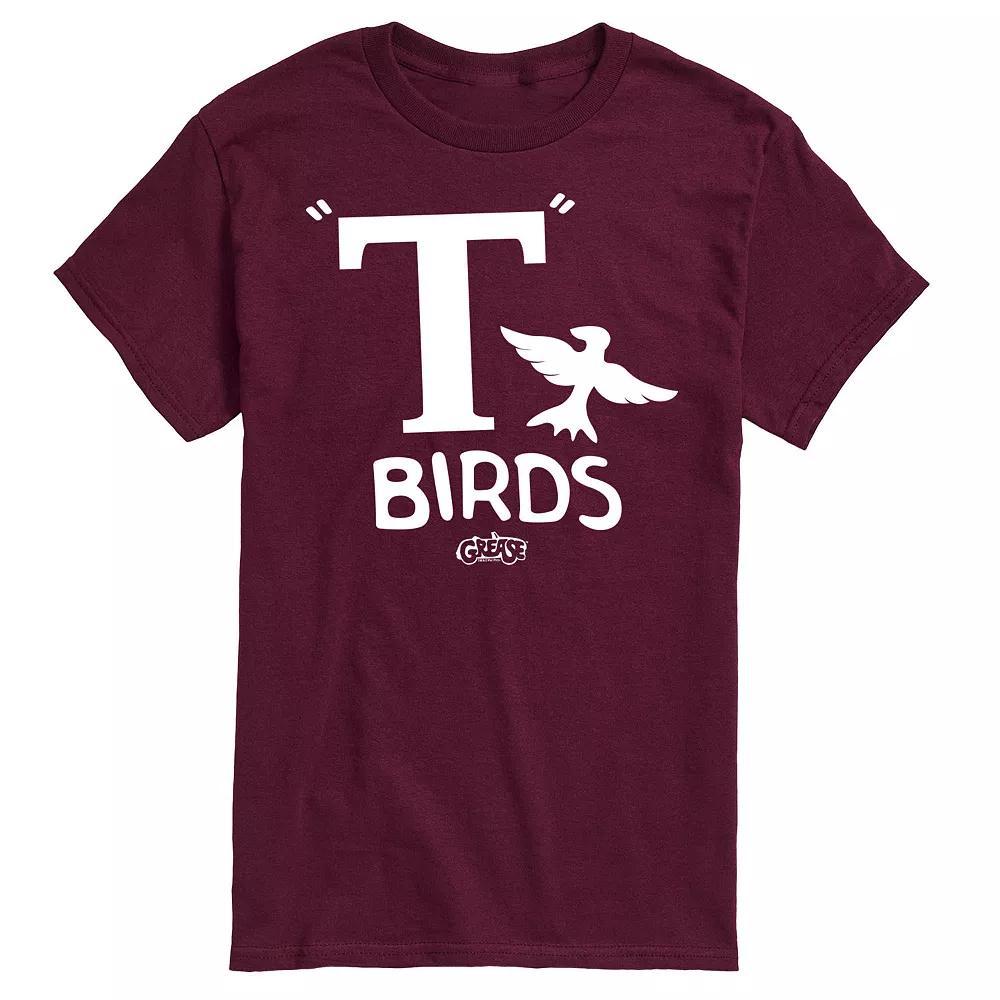 Mens Grease T Birds Graphic Tee Product Image