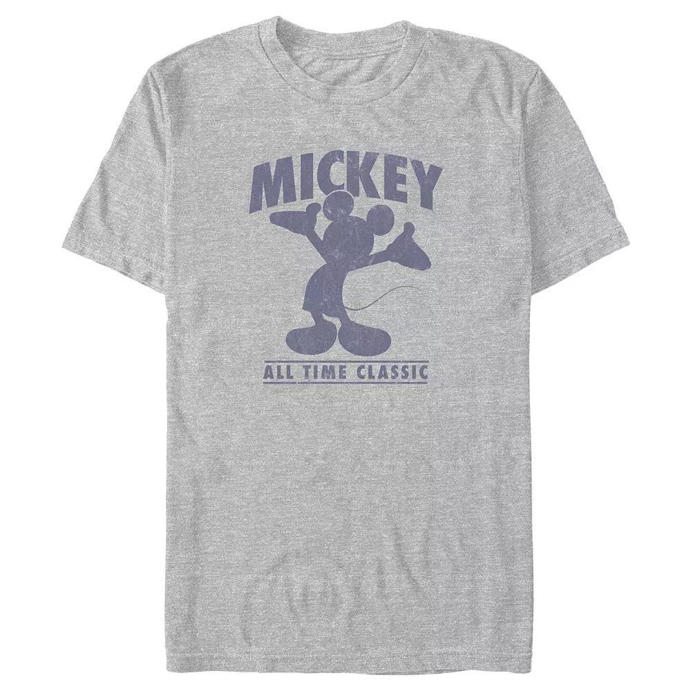 Disney's Mickey Mouse All Time Classic Big & Tall Graphic Tee, Men's, Size: 3XL, Athletic Grey Product Image