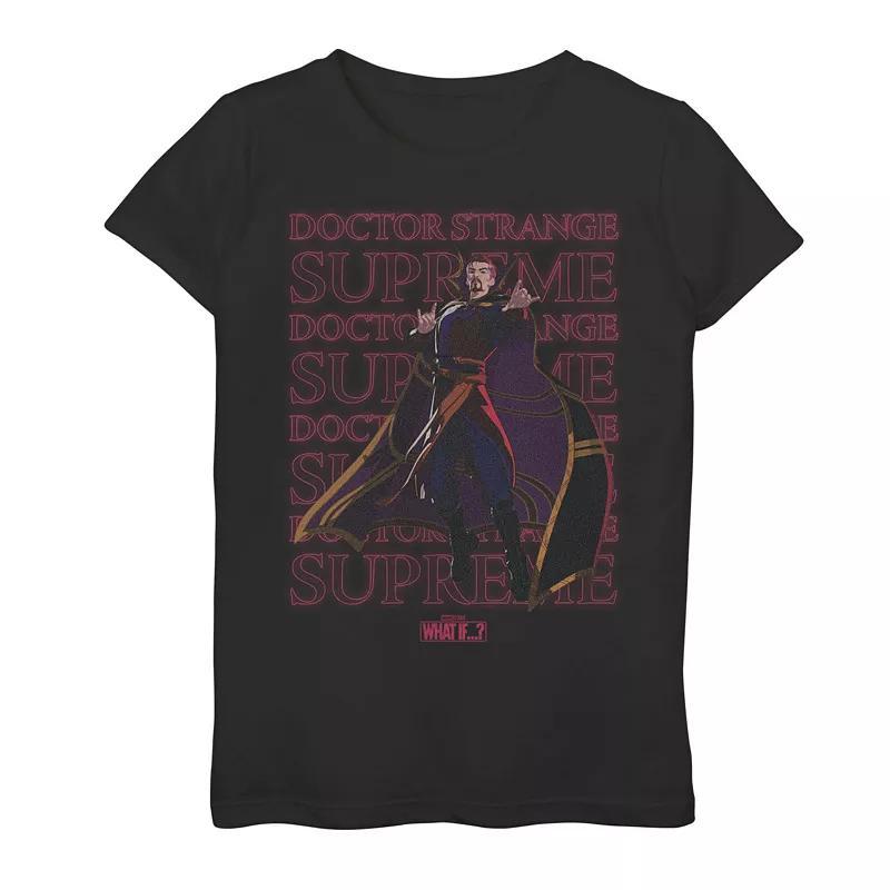 Girls 7-16 Marvel Iron Man Arc Reactor Suit Poster Graphic Tee, Girl's, Size: Large, Black Product Image