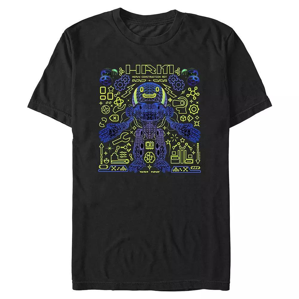 Men's The Electric State Heavy Construction Bot Graphic Tee, Size: Large, Black Product Image