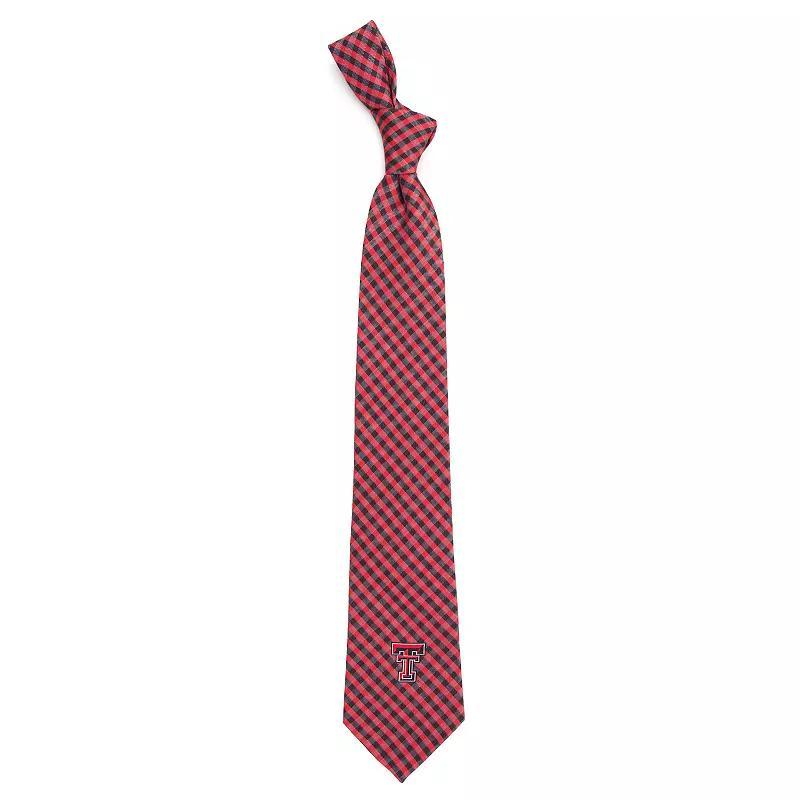 Men's West Virginia Mountaineers Gingham Tie, Team Product Image