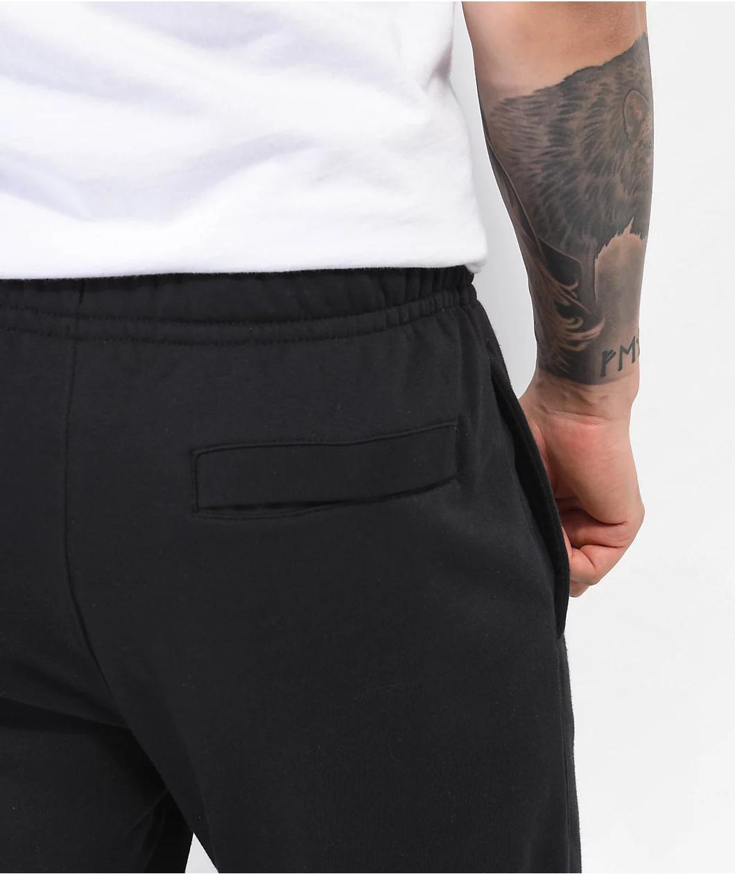 Nike Sportswear Club Black Jogger Sweatpants Product Image