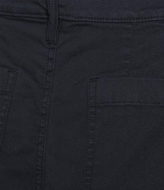Lauren Ralph Lauren Petite Size Stretch Chino Wide Leg Cropped Pants Product Image