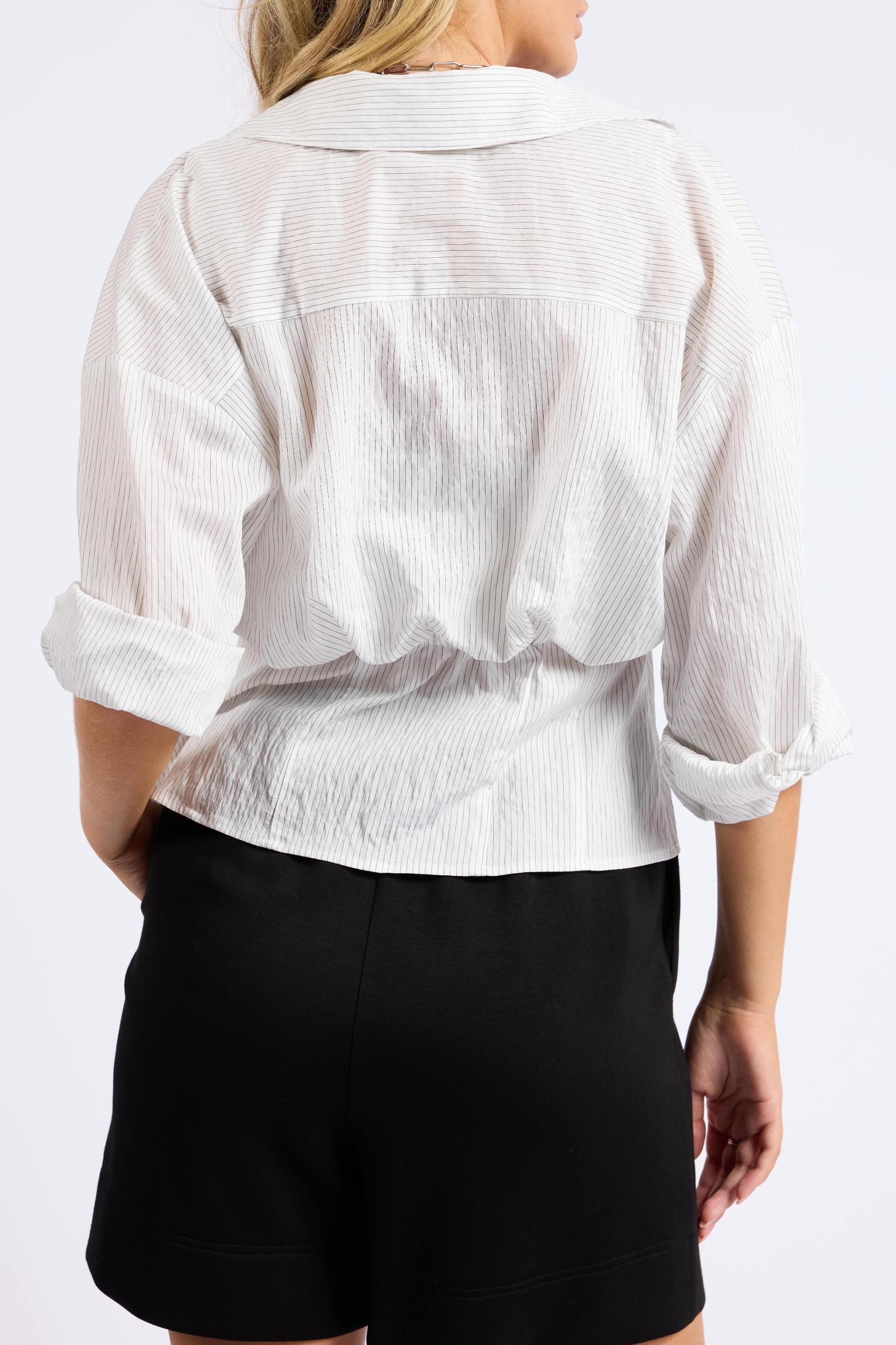 INNER LAYERED SHIRT BLOUSE Product Image