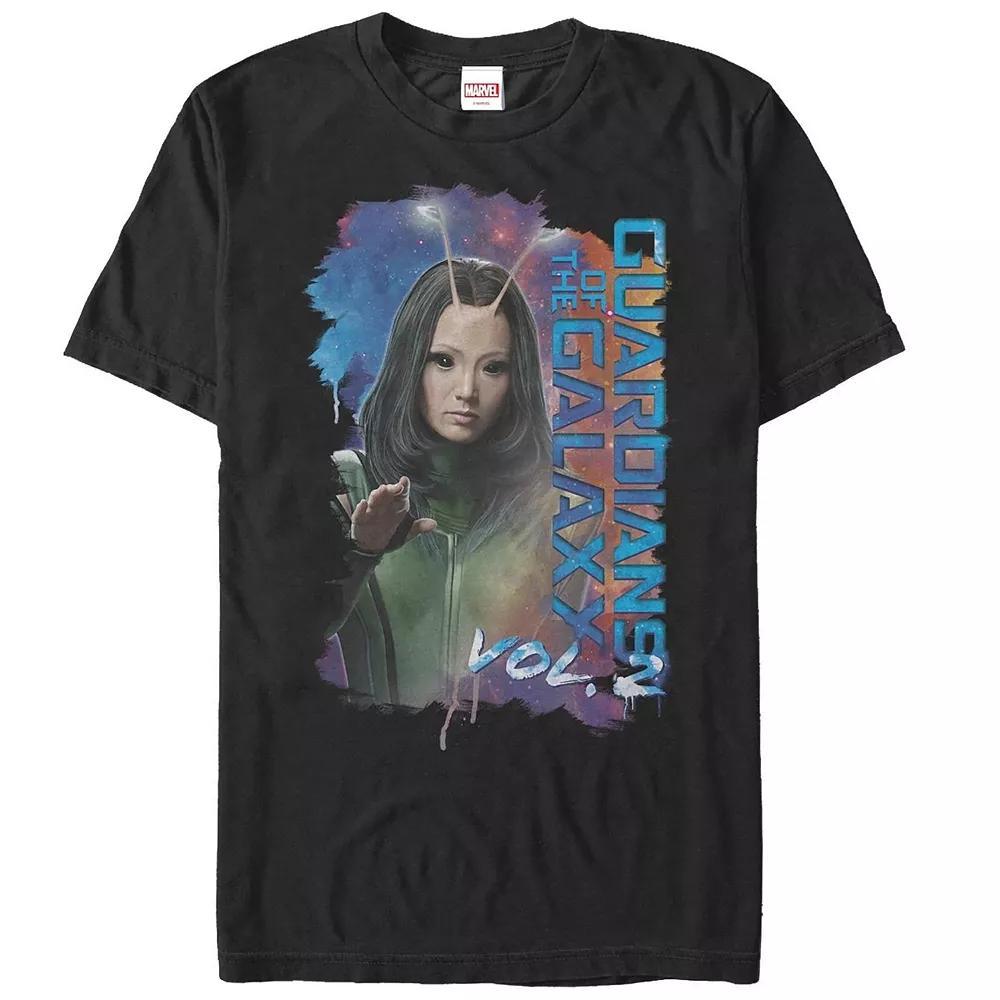 Men's Guardians of the Galaxy 2 Movie Mantis Hello Tee, Size: Medium, Black Product Image