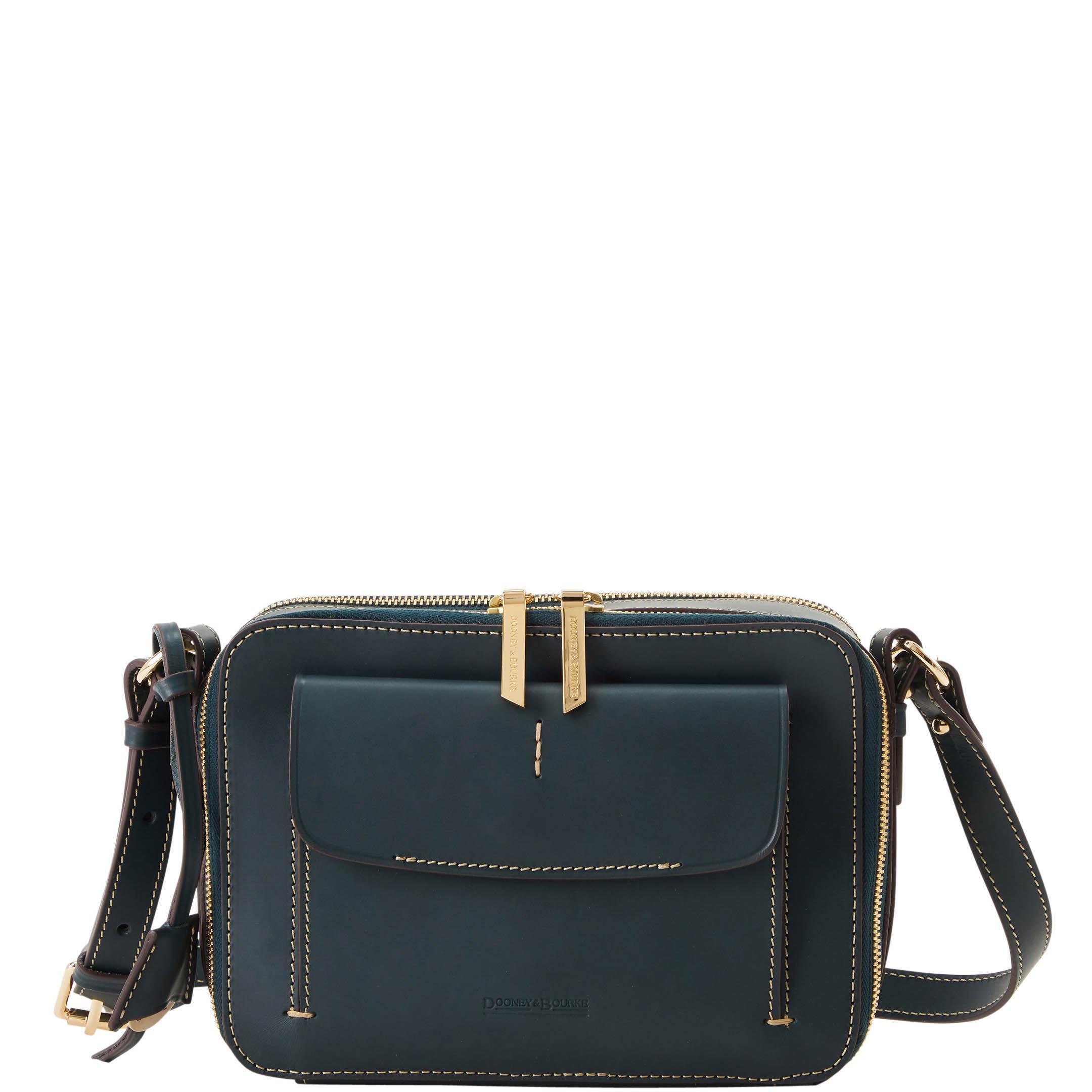 Dooney & Bourke Womens Alto Marla Leather Crossbody Bag in Burgundy Product Image