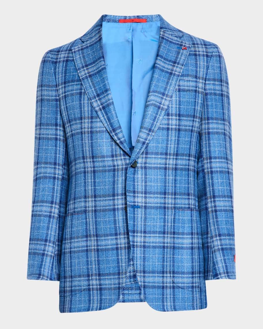 Mens Plaid Sport Coat Product Image