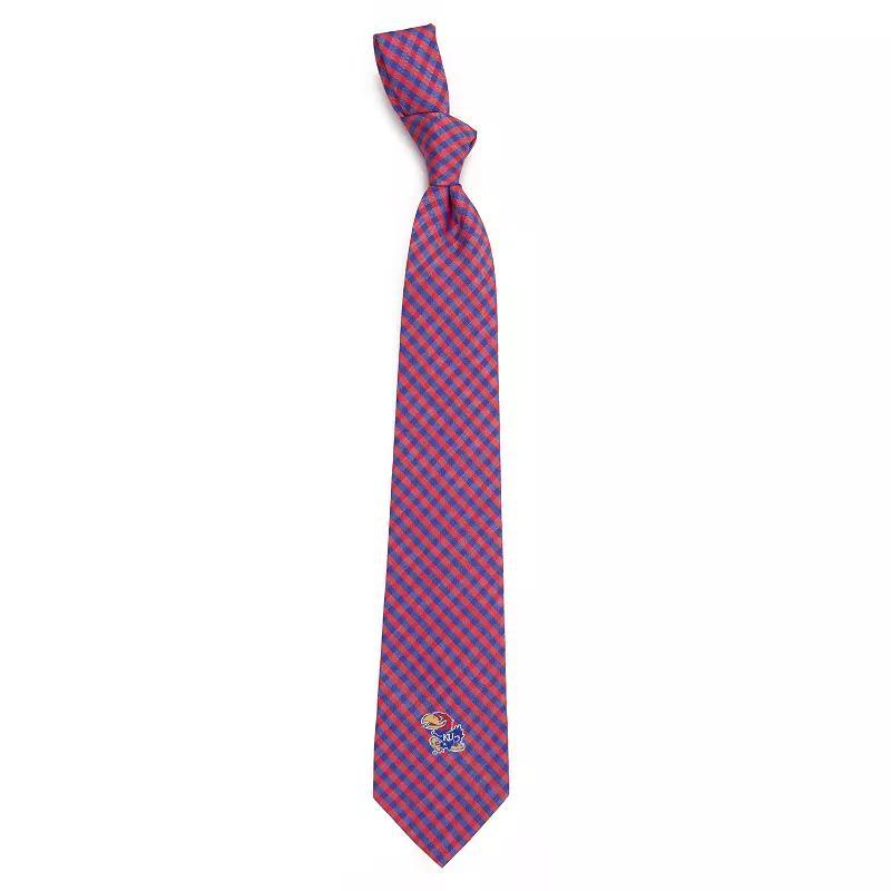 Men's West Virginia Mountaineers Gingham Tie, Team Product Image