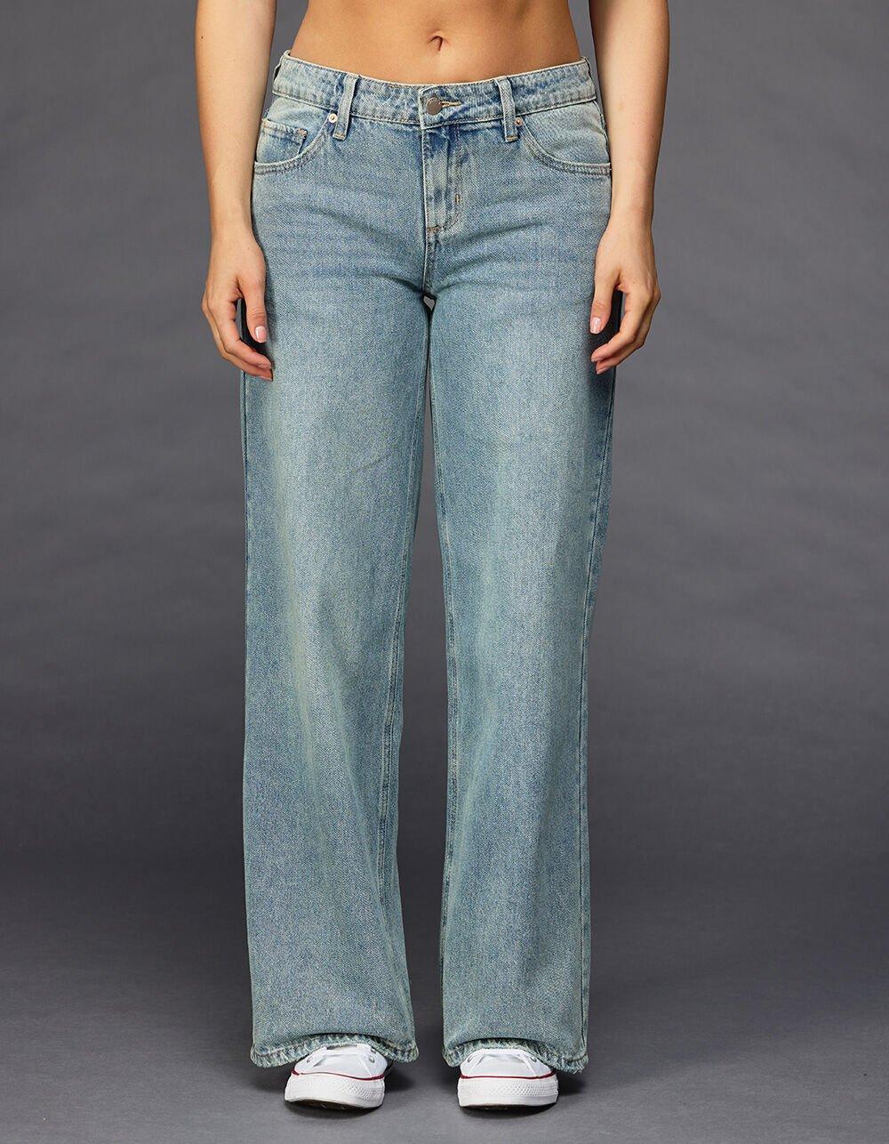 RSQ Womens Low Rise Baggy Jeans Product Image