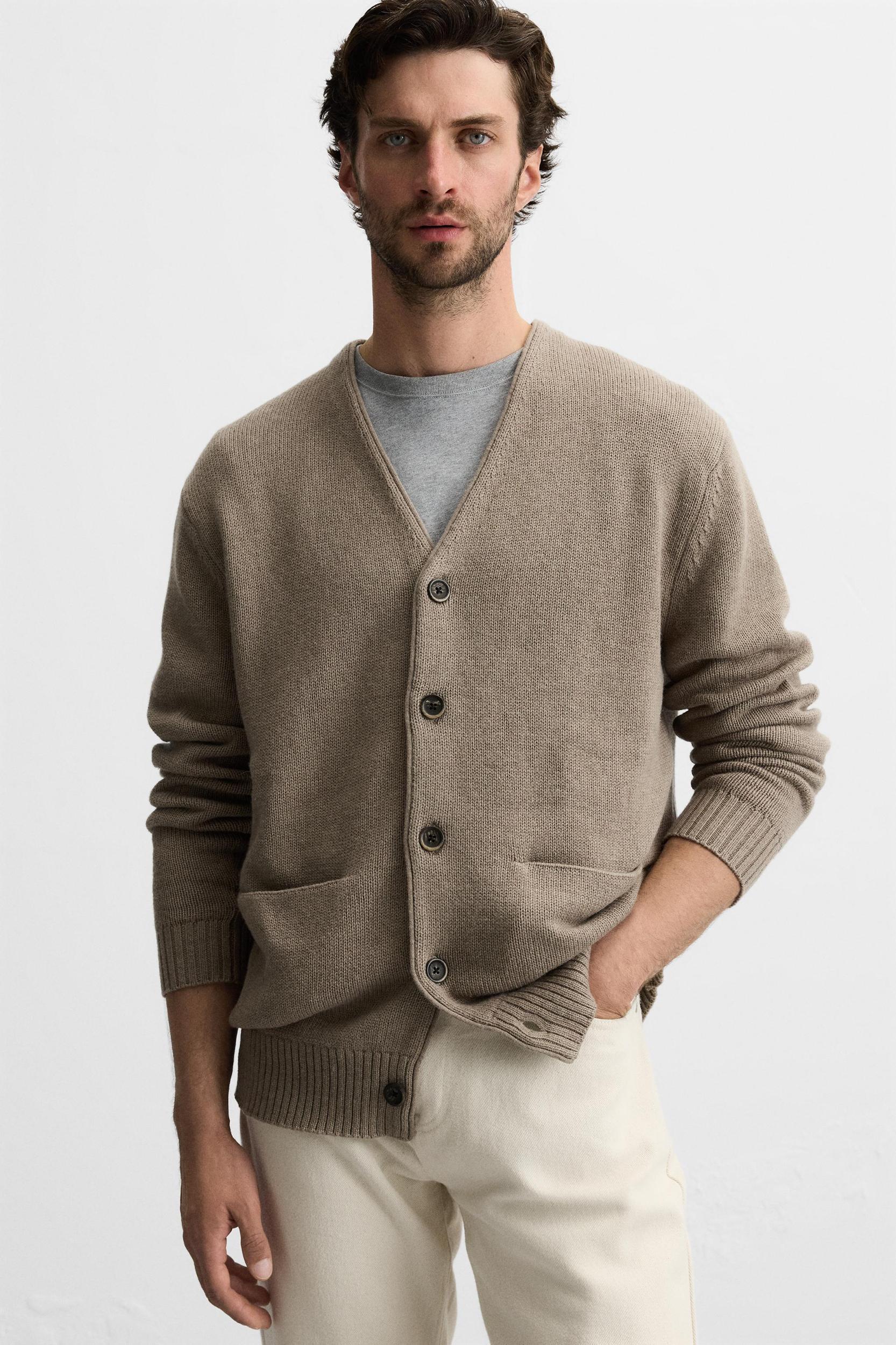 RAISED HEM CARDIGAN Product Image