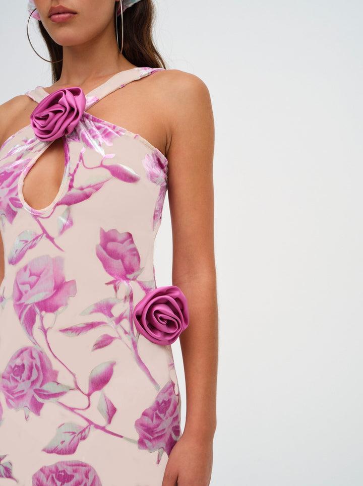 Rori Mini Dress — Pink Product Image