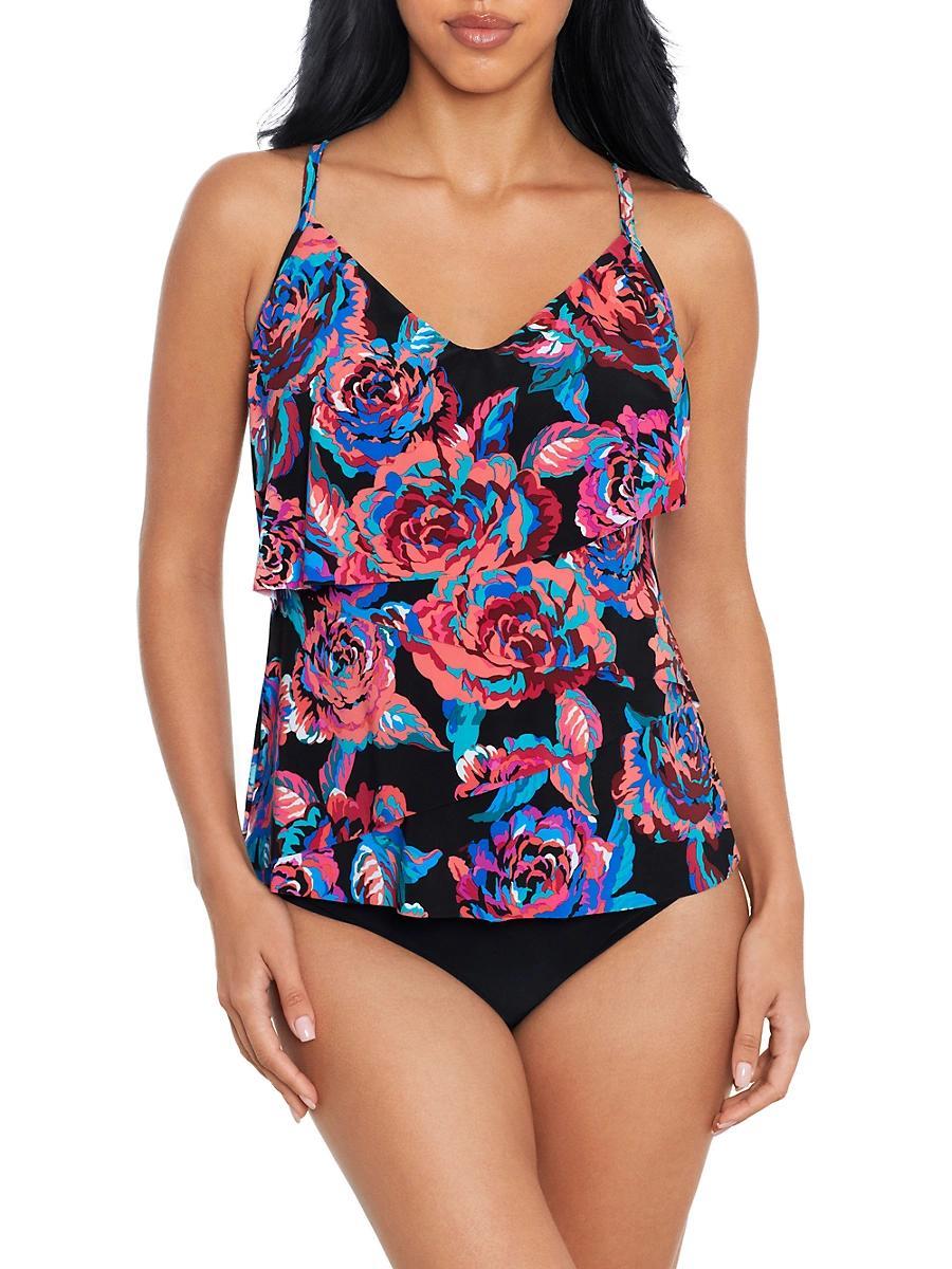 Womens Sonic Blooms Chloe Tankini Top Product Image