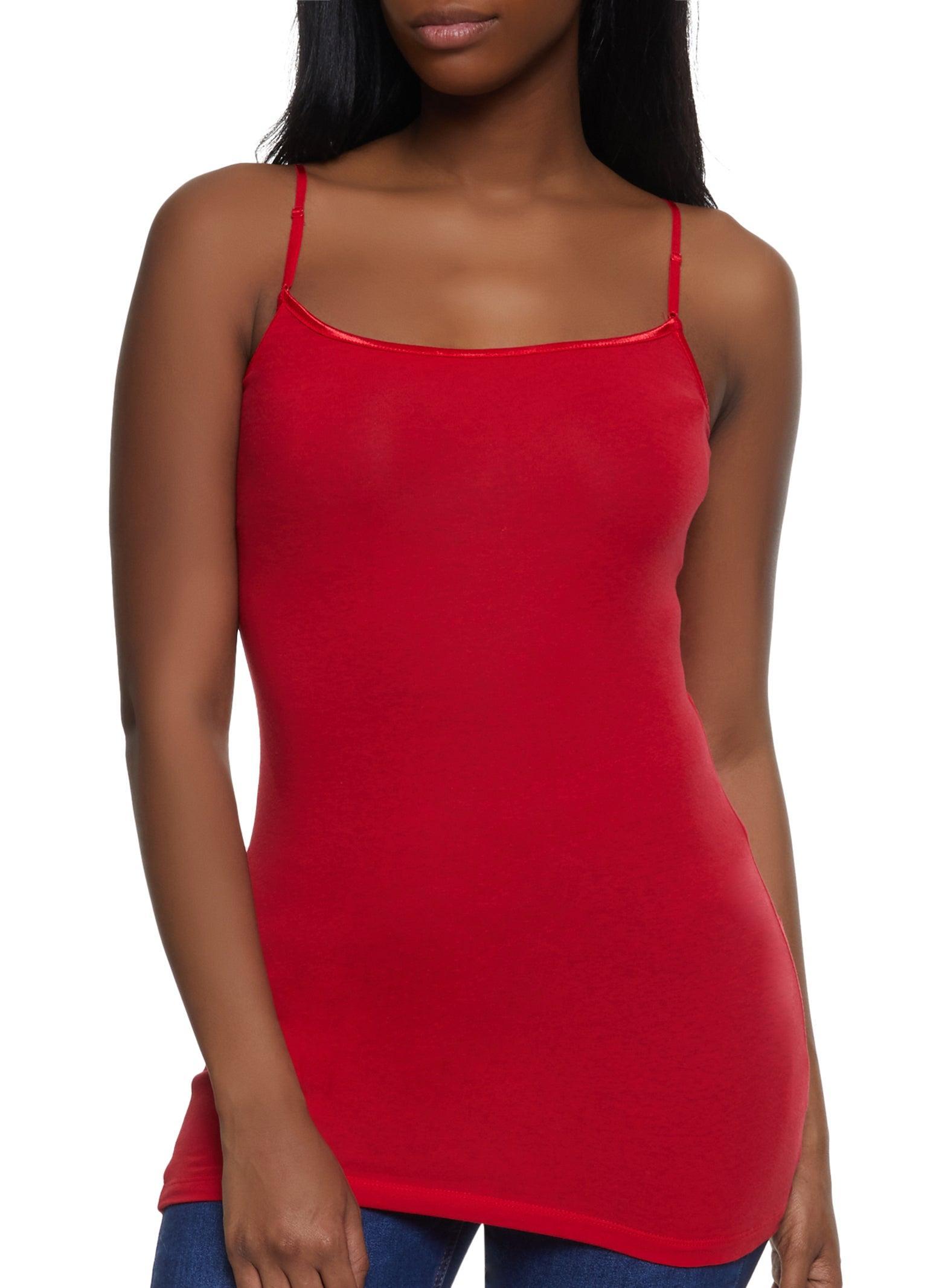 Womens Scoop Neck Basic Cami Product Image