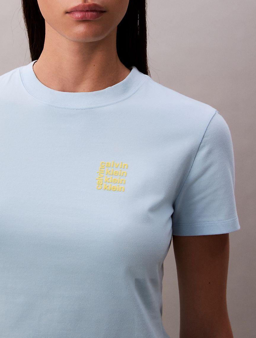 Square Logo Graphic Slim T-Shirt  Product Image