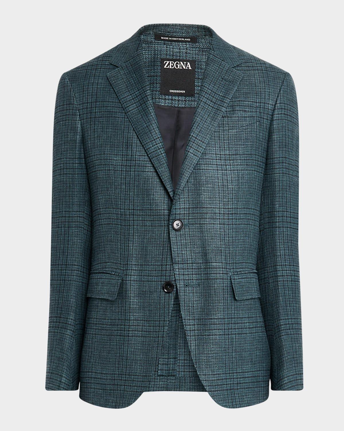 Mens Crossover Prince of Wales Sport Coat Product Image