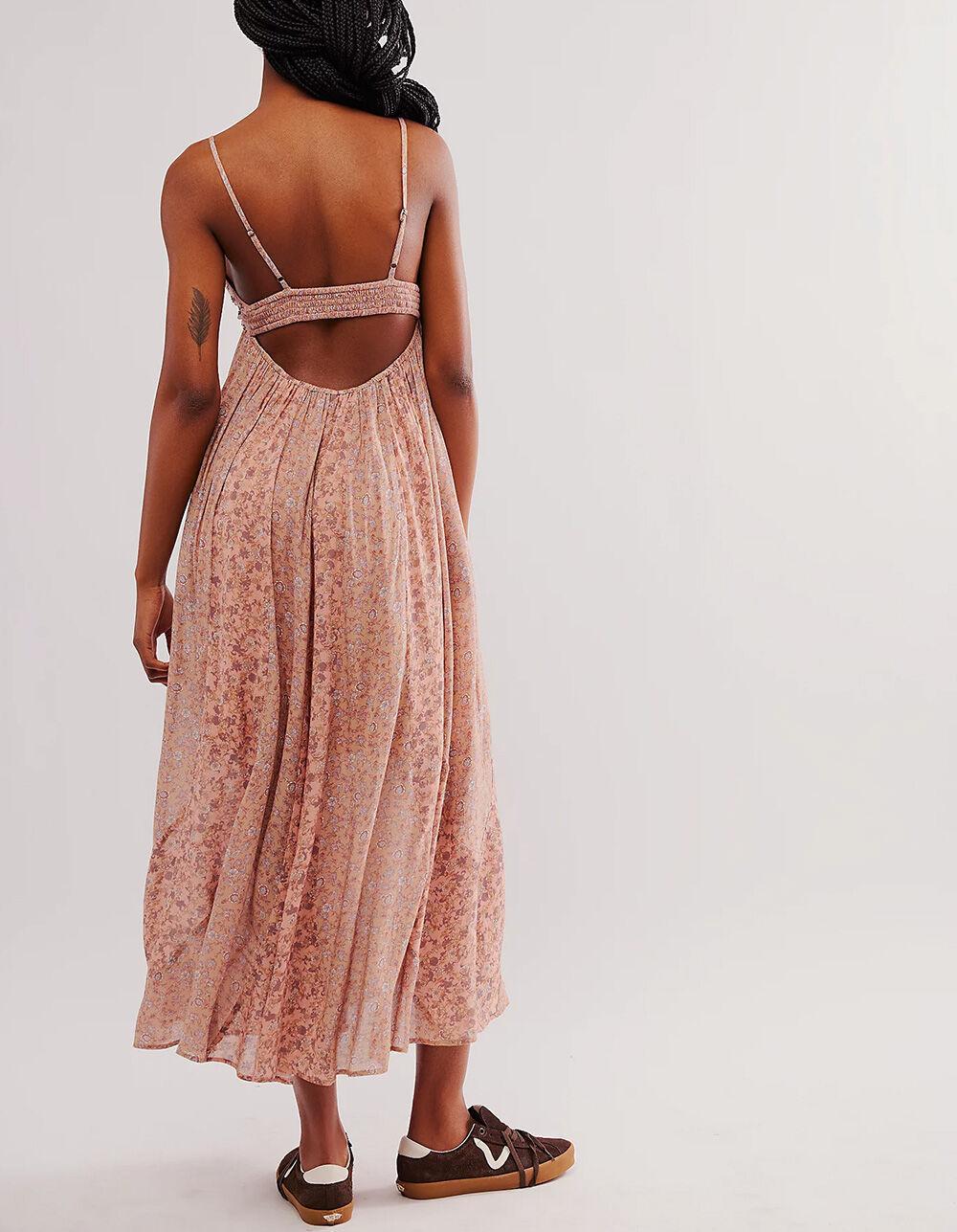 FREE PEOPLE Forever Time Womens Maxi Dress - PINK Product Image
