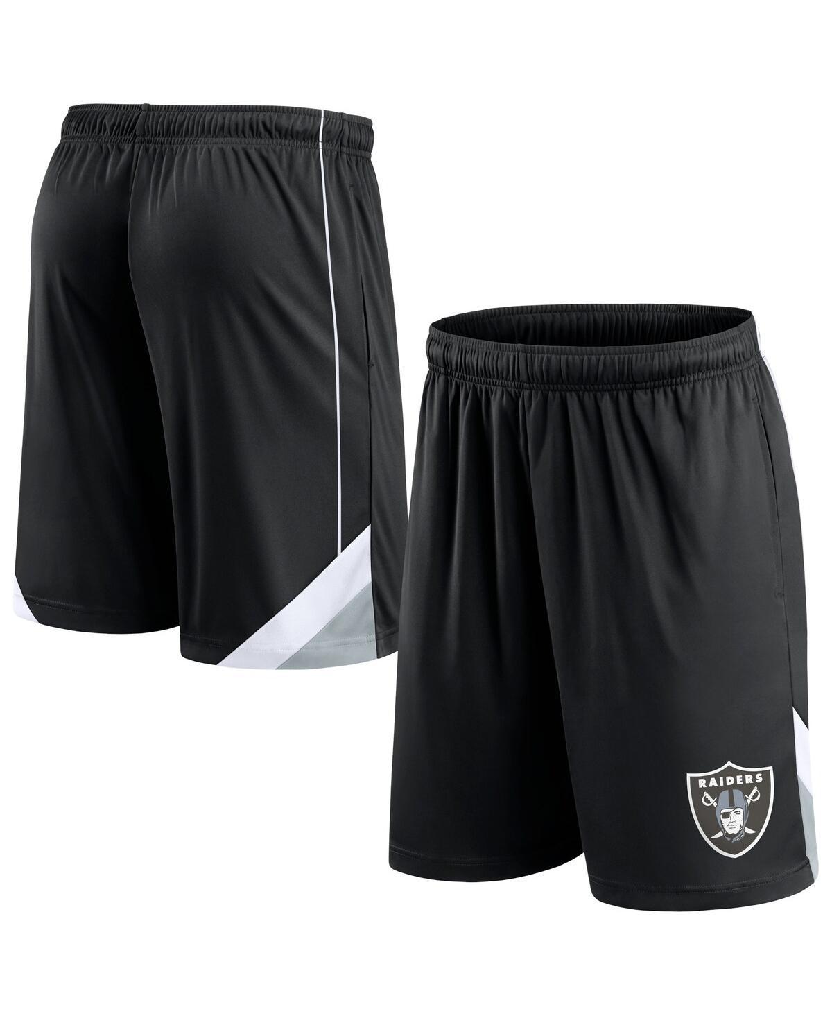 Mens Fanatics Branded Black Las Vegas Raiders Slice Shorts Product Image