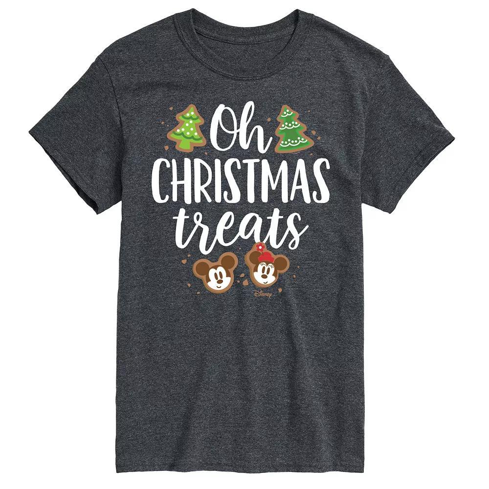 Disney's Big & Tall Oh Christmas Treats Graphic Tee, Men's, Size: XXL Tall, Gray Product Image
