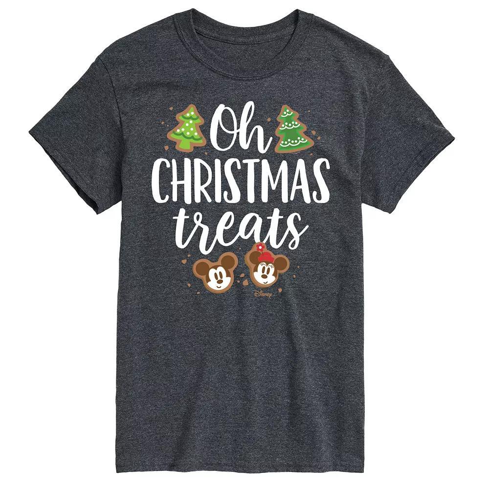 Disney's Big & Tall Oh Christmas Treats Graphic Tee, Men's, Size: XXL Tall, Gray Product Image